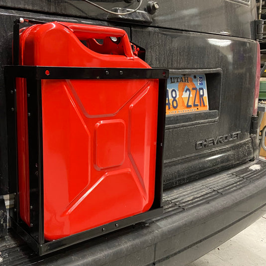 Overland gas can