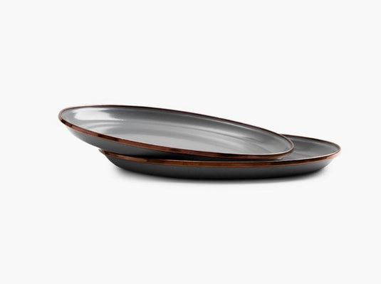 Barebones Enameled Salad Plate (Set of 2)
