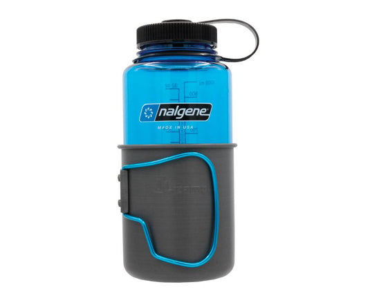 Space Saver Mug with Blue Nalgene Bottle