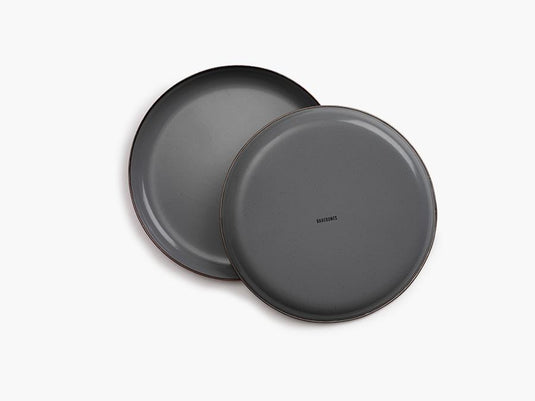 Barebones Enamel Deep Plate Set (Set of 2)